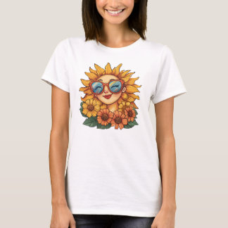 Camiseta Girasol : Radiar positividad y empapar en el sol