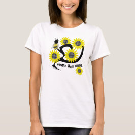 Camiseta Girasol Salven a las abejas tee