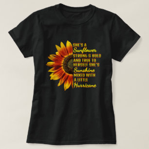 Camiseta Girasol, sol, huracán, Bonito