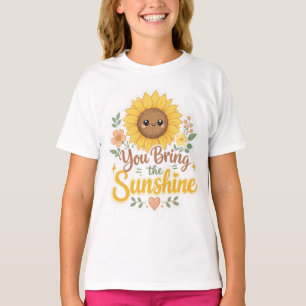Camiseta Girasol: Traes la Luz del Sol