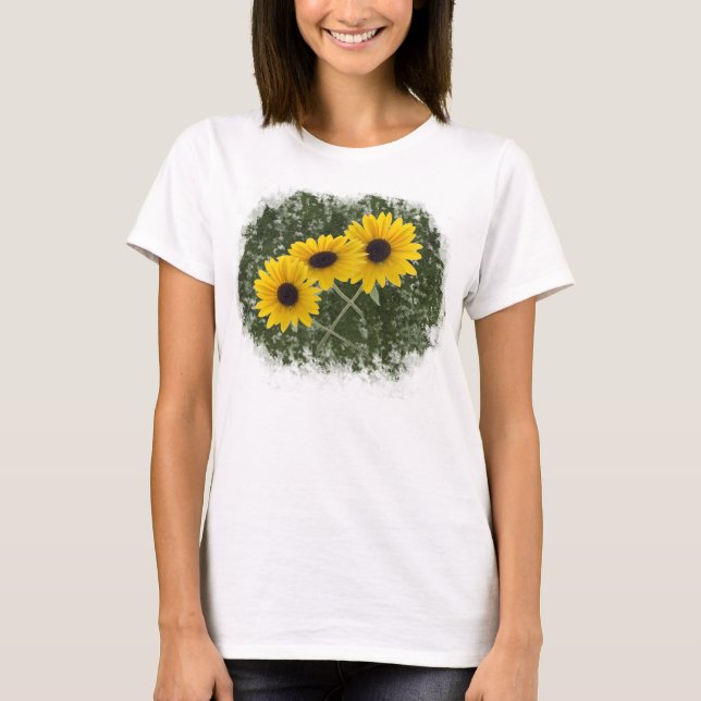 Camiseta Girasol triple (Anverso)