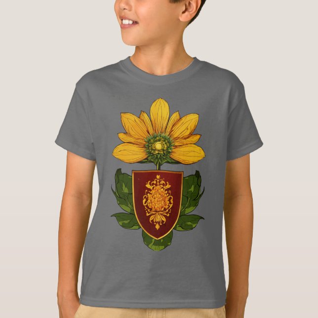 Camiseta Girasol y Sol - Símbolo de optimismo y crecimiento (Anverso)