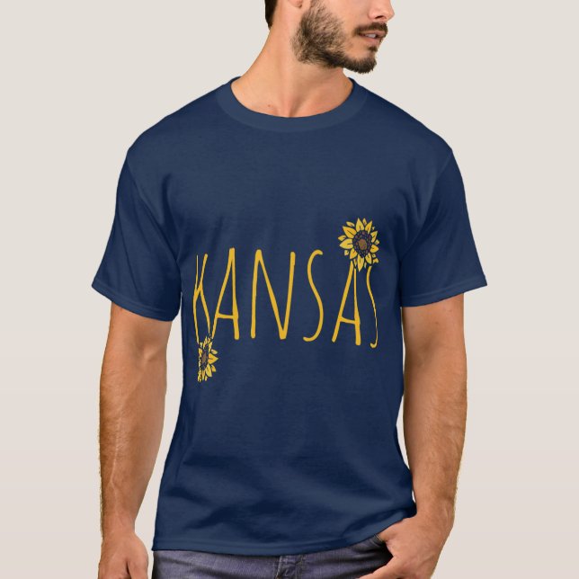 Camiseta Girasoles de Kansas 1 (Anverso)