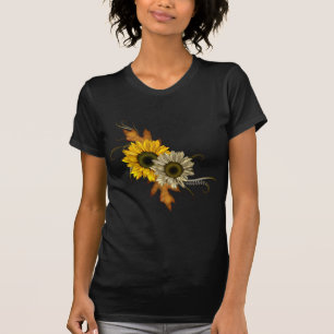Camiseta Girasoles del otoño