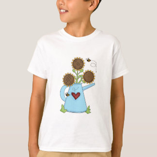 Camiseta Girasoles Lindos en Regadera