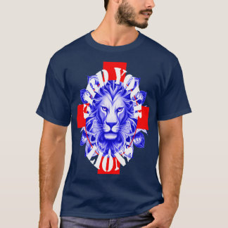 Camiseta Gird Your Lions England Coach Fun Idiom White Text