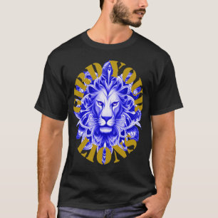 Camiseta Gird Your Lions England Idiom Blue