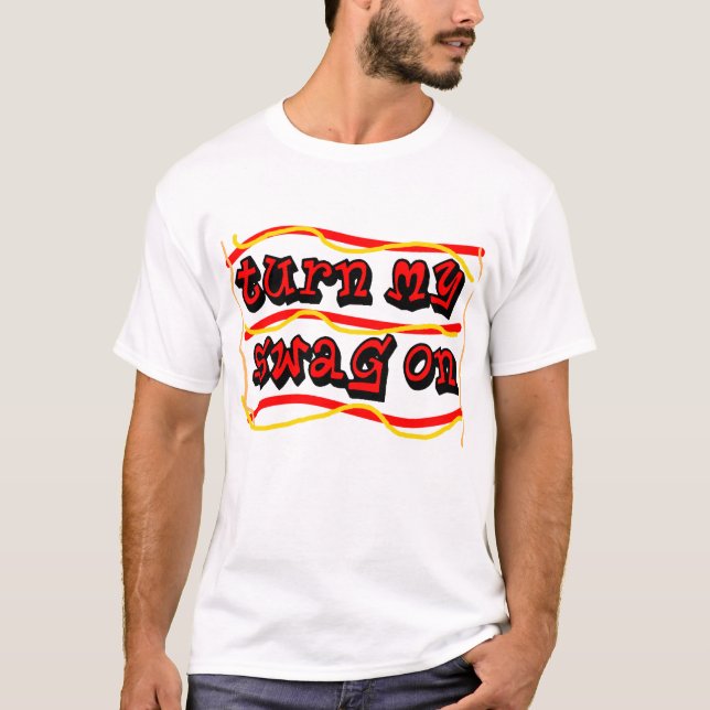 Camiseta gire mi swag (Anverso)