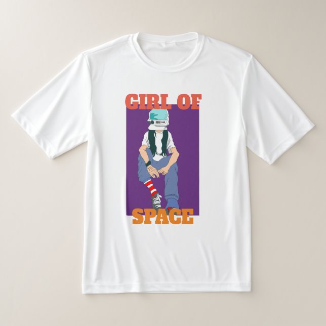 camiseta girl on of space (Distribución)
