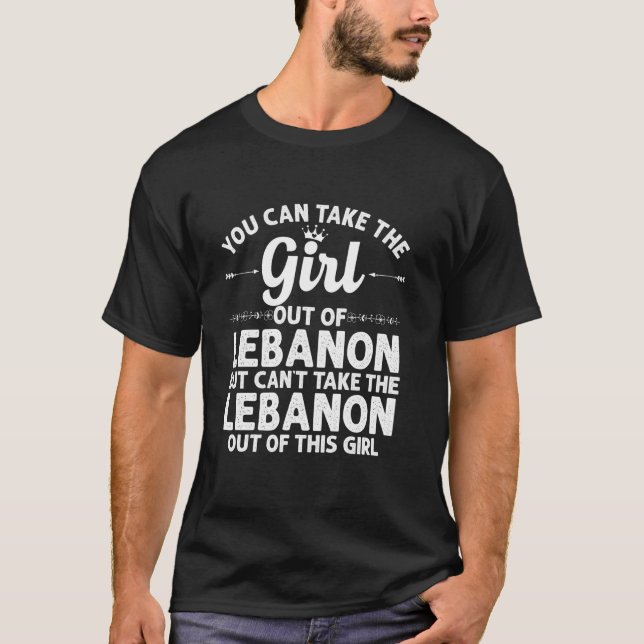 Camiseta Girl Out Of Lebanon Pa Pennsylvania  Funny Home Ro (Anverso)
