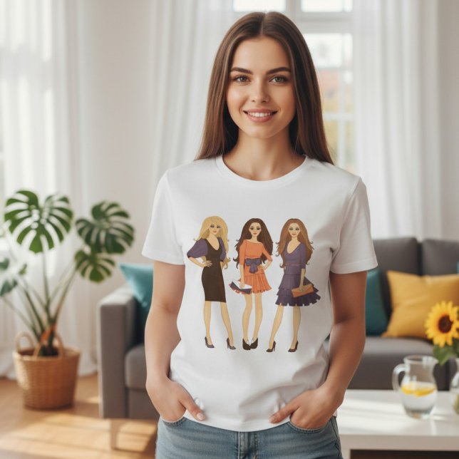 Camiseta Girl Print Tee (Subido por el creador)