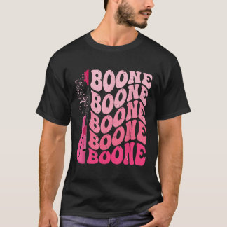 Camiseta Girl Retro Boone Groovy Flower First Name Personal