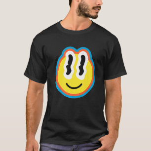 Camiseta Girlie Cute Pegatina Style Silly Eyes Smile