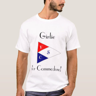 Camiseta Girlie para el comodoro