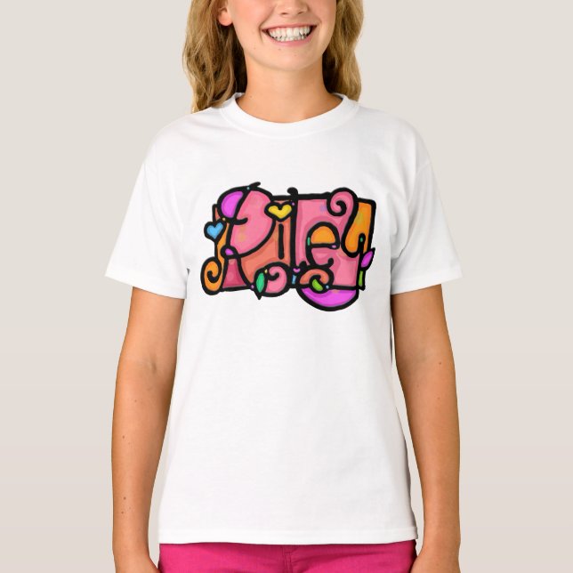 Camiseta ¡Girlie Riley! (Anverso)