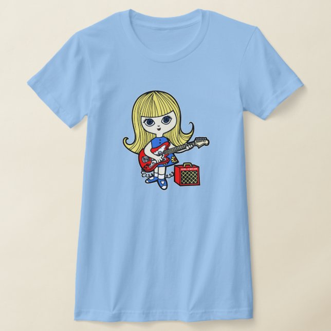 Camiseta GirlieWear Guitar Girl (Distribución)