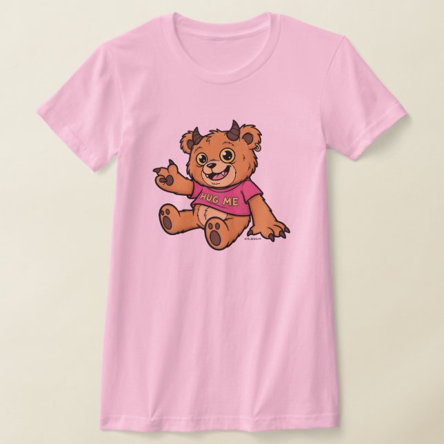 Camiseta GirlieWear Teddy Bear Hug Me T-Shirt (Distribución)