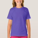 Camiseta Girls' American Apparel Poly-Cotton 3/4 Sleeve Rag<br><div class="desc">ZAZZLE Basic RAGLAN Shirts T-shirts</div>