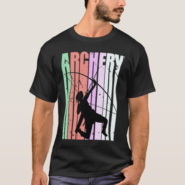Camiseta Girls Archery Fans Colors Archer Grandaughter (Anverso)