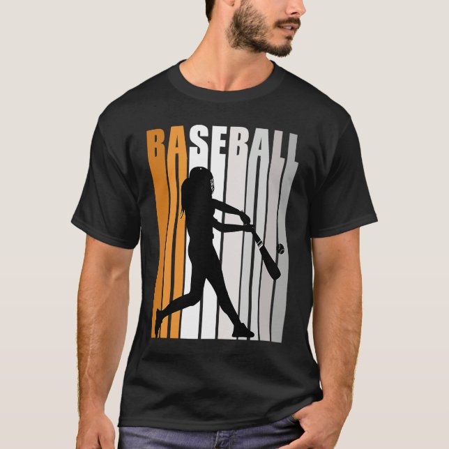 Camiseta Girls Baseball Pretty Softball Fan Enthusiast Wome (Anverso)
