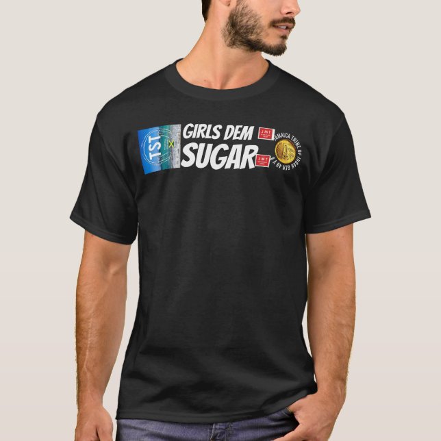 Camiseta GIRLS DEM SUGAR. T-Shirt (Anverso)