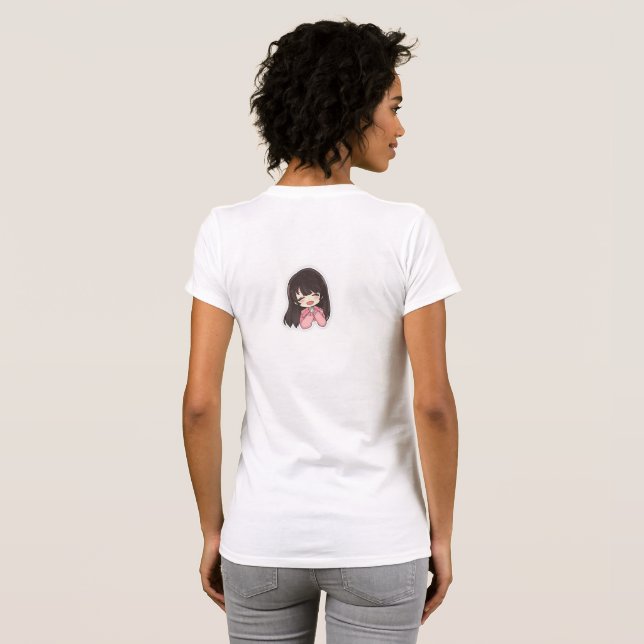Camiseta Girls Fashion (Reverso completo)