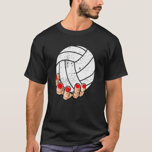 Camiseta Girls Funny Volleyball (Anverso)