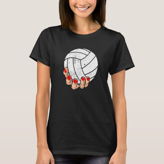 Camiseta Girls Funny Volleyball Premium (Anverso)