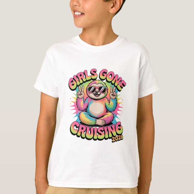 Camiseta Girls Gone Cruising 2026 Cruise Vacation Trip Slot (Anverso)