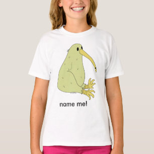 Camiseta girl's kiwi bird ringer t-shirt
