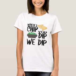 Camiseta Girls Night Out Funny Chips and Dip Shirt