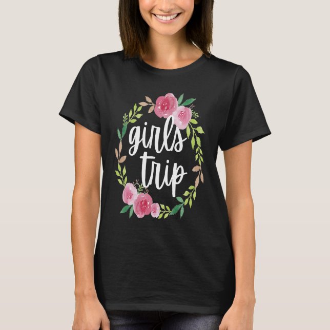 Camiseta Girls Trip 2021, Vacay Mode, Girl Squad Weekend Tr (Anverso)