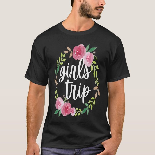 Camiseta Girls Trip 2021, Vacay Mode, Girl Squad Weekend Tr (Anverso)