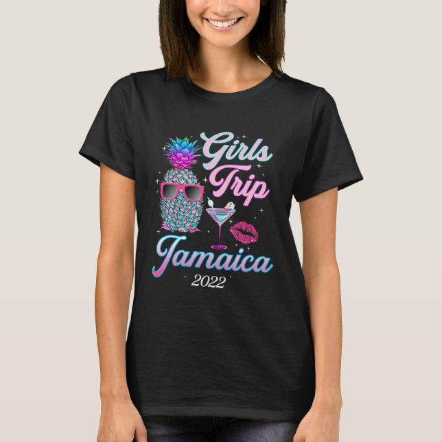 Camiseta Girls Trip 2022 Tshirts For Women Jamaica Bachelor (Anverso)