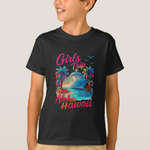 Camiseta Girls Trip Crucero Aloha Hawaii 2026 Coincidencia 