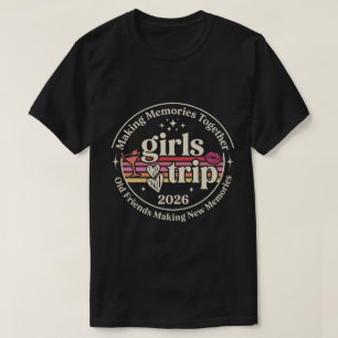Camiseta Girls Trip Insignia Retro Girls Trip 2026