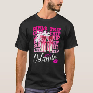 Camiseta Girls Trip Orlando 2023 Women Weekend Birthday Par