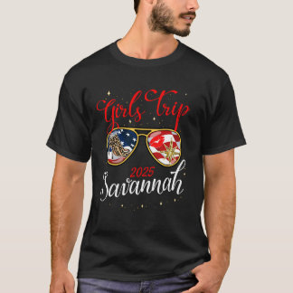Camiseta Girls Trip Savannah 2025 para mujeres Fin