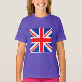 Camiseta Girl's union jack t shirt
