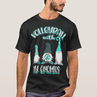 Camiseta Girls Volleyball Gnomes Great nage Player Practice