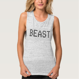 Camiseta Girly BEAST Bella Flowy Musculares