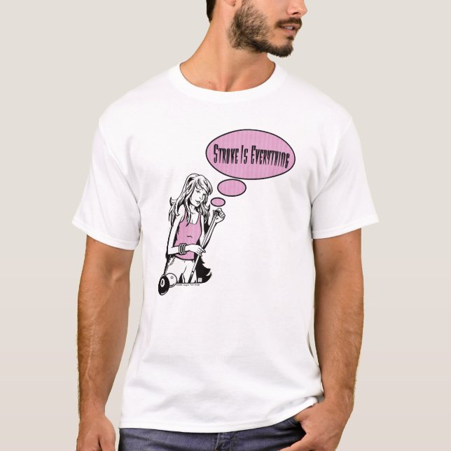 Camiseta Girly Cue (Anverso)