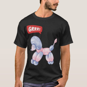 Camiseta Girly Fiesta de globo perro - GRRR!