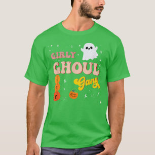 Camiseta Girly Ghoul Gang Cute Halloween disfraz fantasma B