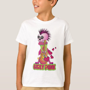 Camiseta Girly Punk Rocker