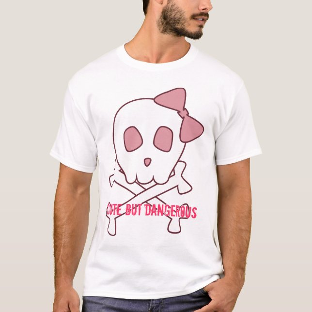 Camiseta Girly Skull Shirt (Anverso)