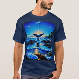 Camiseta Giro de la cola de la ballena