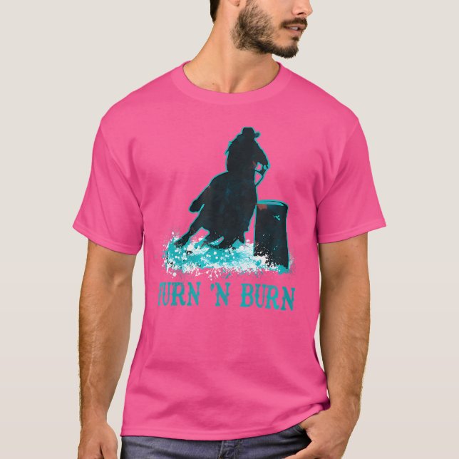 Camiseta Giro De Racer De Barril Para Mujeres Y Carreras De (Anverso)