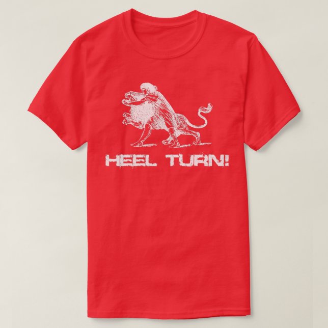 Camiseta Giro del talón (Diseño del anverso)