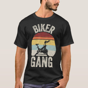 Camiseta Giro divertido de motociclista retro diciendo Spi 